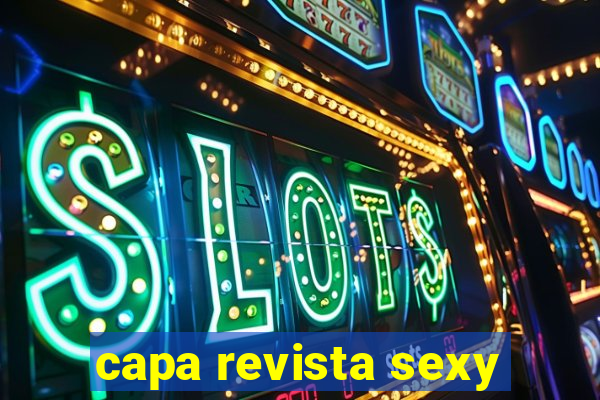 capa revista sexy